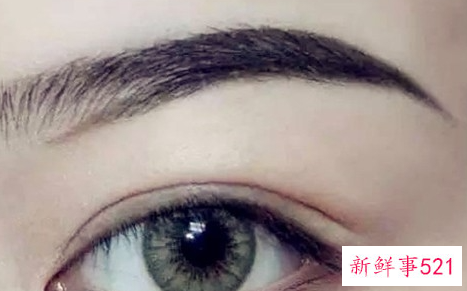 左眼眉毛画法