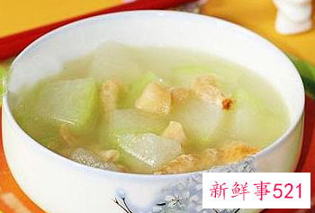 喝冬瓜汤有减肥效果吗