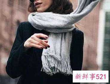 围巾保暖的各种围法