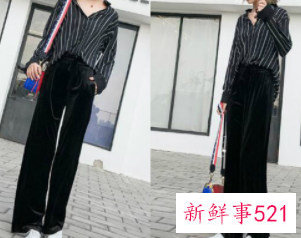 金丝绒裤子配什么鞋子好看