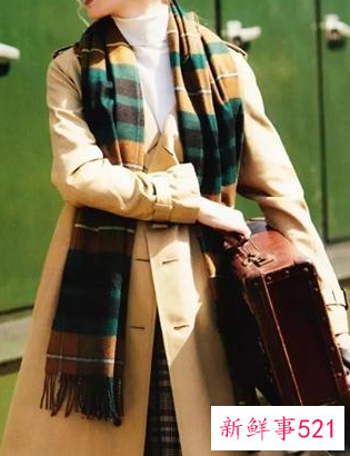 围巾保暖的各种围法