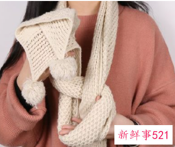 围巾保暖的各种围法
