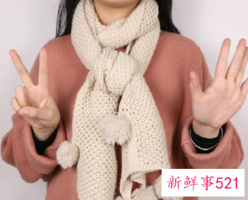 围巾保暖的各种围法