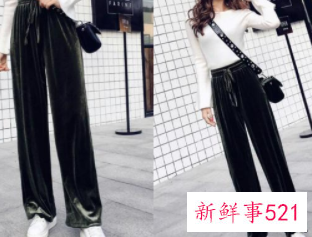 金丝绒裤子配什么鞋子好看