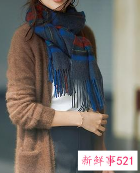 围巾保暖的各种围法