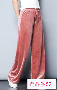 金丝绒裤子配什么鞋子好看