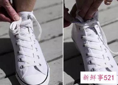 系鞋带的简单方法步骤