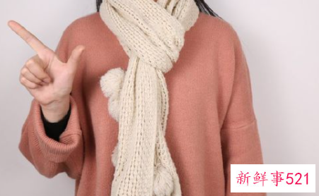 围巾保暖的各种围法