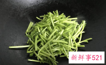 清炒茼蒿怎么做好吃