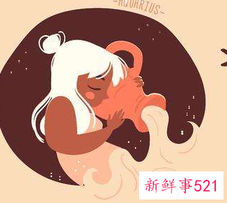 水瓶男想追你的表现