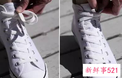 系鞋带的简单方法步骤
