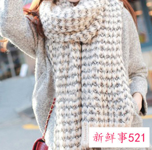 围巾保暖的各种围法