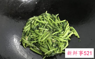 清炒茼蒿怎么做好吃