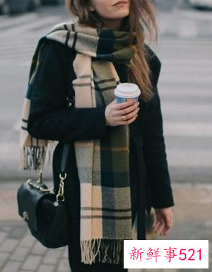 围巾保暖的各种围法