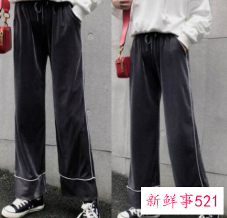 金丝绒裤子配什么鞋子好看