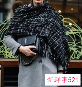 围巾保暖的各种围法