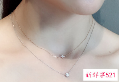 钻石项链的寓意和卖点