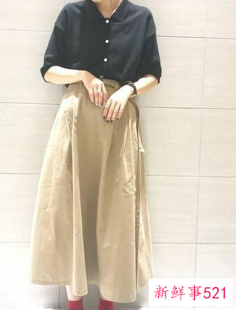 polo衫配什么裙子