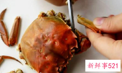 蒸螃蟹怎么吃法蘸料