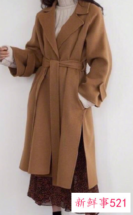 保暖舒适连帽棉大衣