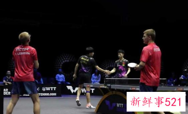 马龙王楚钦逆转晋级WTT球星挑战赛男双八强