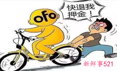 ofo共享单车押金怎么退不回来了
