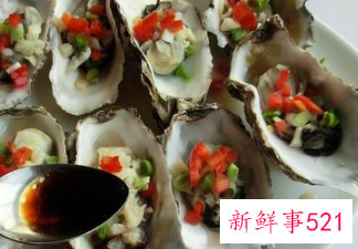 正确蒸生蚝的方法