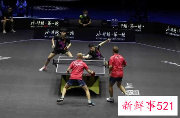 马龙王楚钦逆转晋级WTT球星挑战赛男双八强
