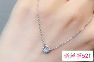 钻石项链的寓意和卖点