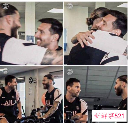 巴黎官推发梅西首次训练照