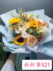 男女生第一次约会送什么花