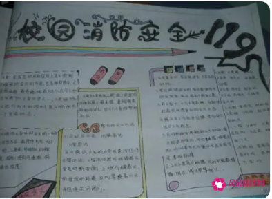 消防安全知识手抄报简单