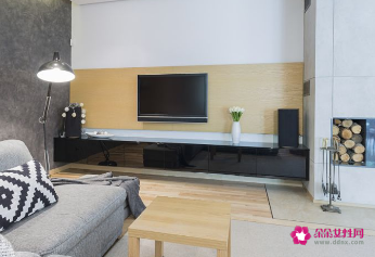 电视墙用什么背景好