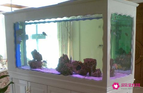 客厅金鱼缸的摆放图片欣赏