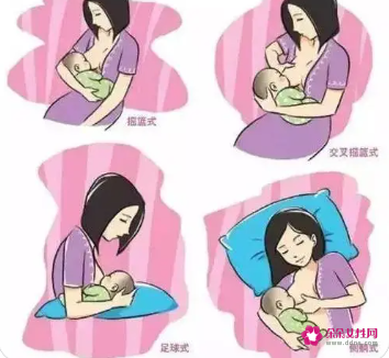 新生儿如何喂养母乳姿势