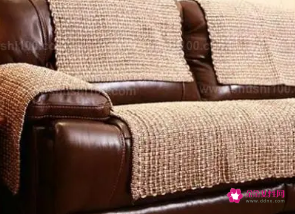 皮沙发用沙发巾还是沙发垫好