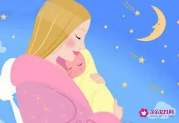 梦见自己生了娃儿背着