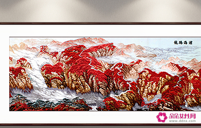 万里长城字画寓意