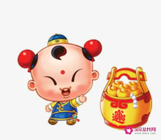 过年招财童子