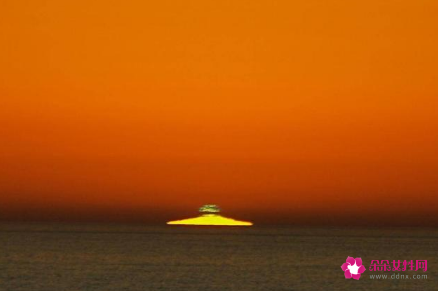 太阳有绿色的时候吗