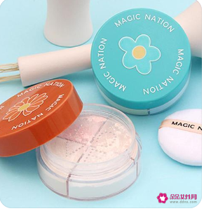 散粉可以定妆吗