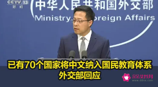 70多国将中文纳入国民教育体系