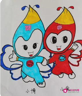 小学校园吉祥物设计图片