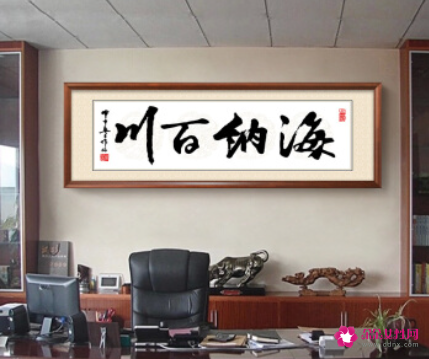 办公室风水书画的摆放