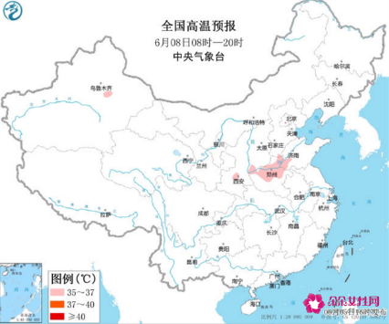 2022全国高考天气地图公布，强降水地区需警惕
