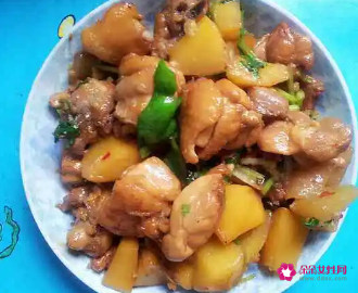 高压锅炖土豆鸡块的做法