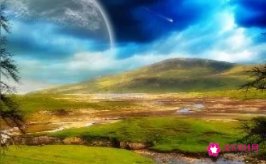 梦见奇幻的风景