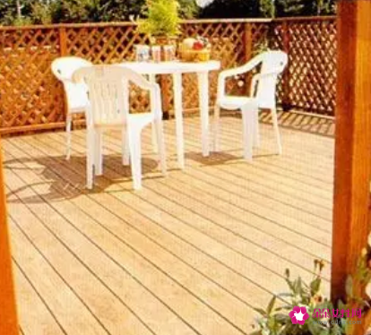 露天阳台装修效果图简约