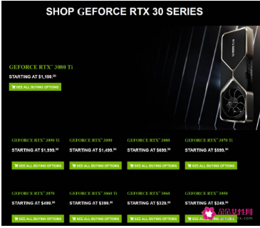英伟达为清库存或将降低30系显卡官方建议零售价
