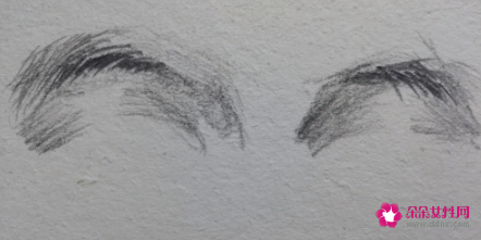 怎么用铅笔画眉毛图片步骤